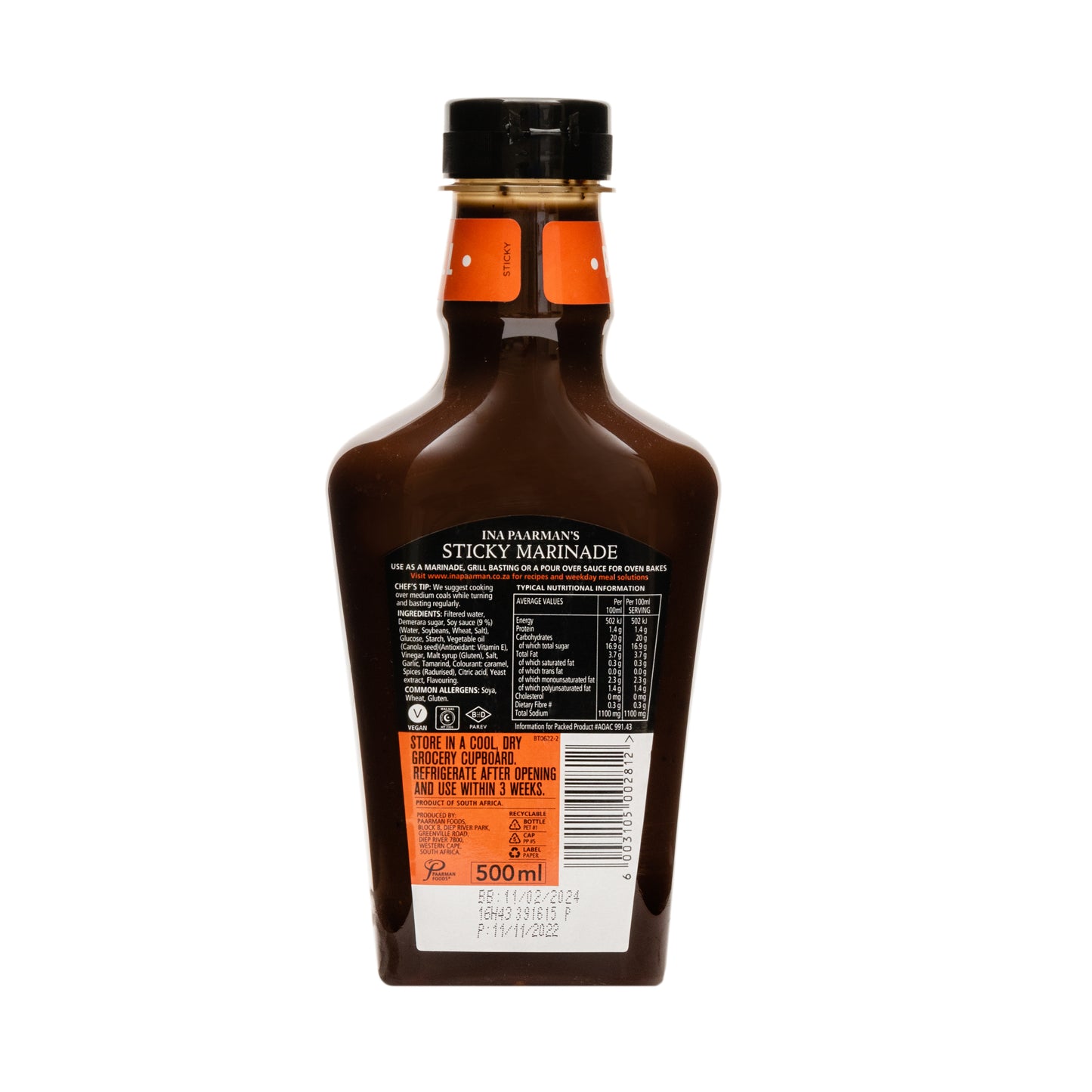 Ina Paarman Sticky Marinade 500ml