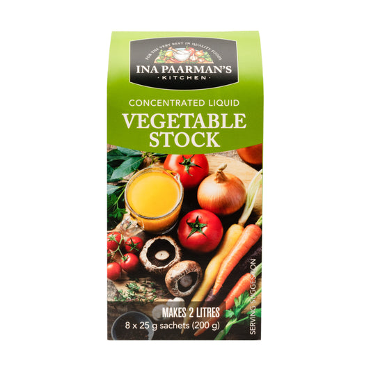 Ina Paarman Concentrated Liquid Vegetable Stock (8x25g Sachets)