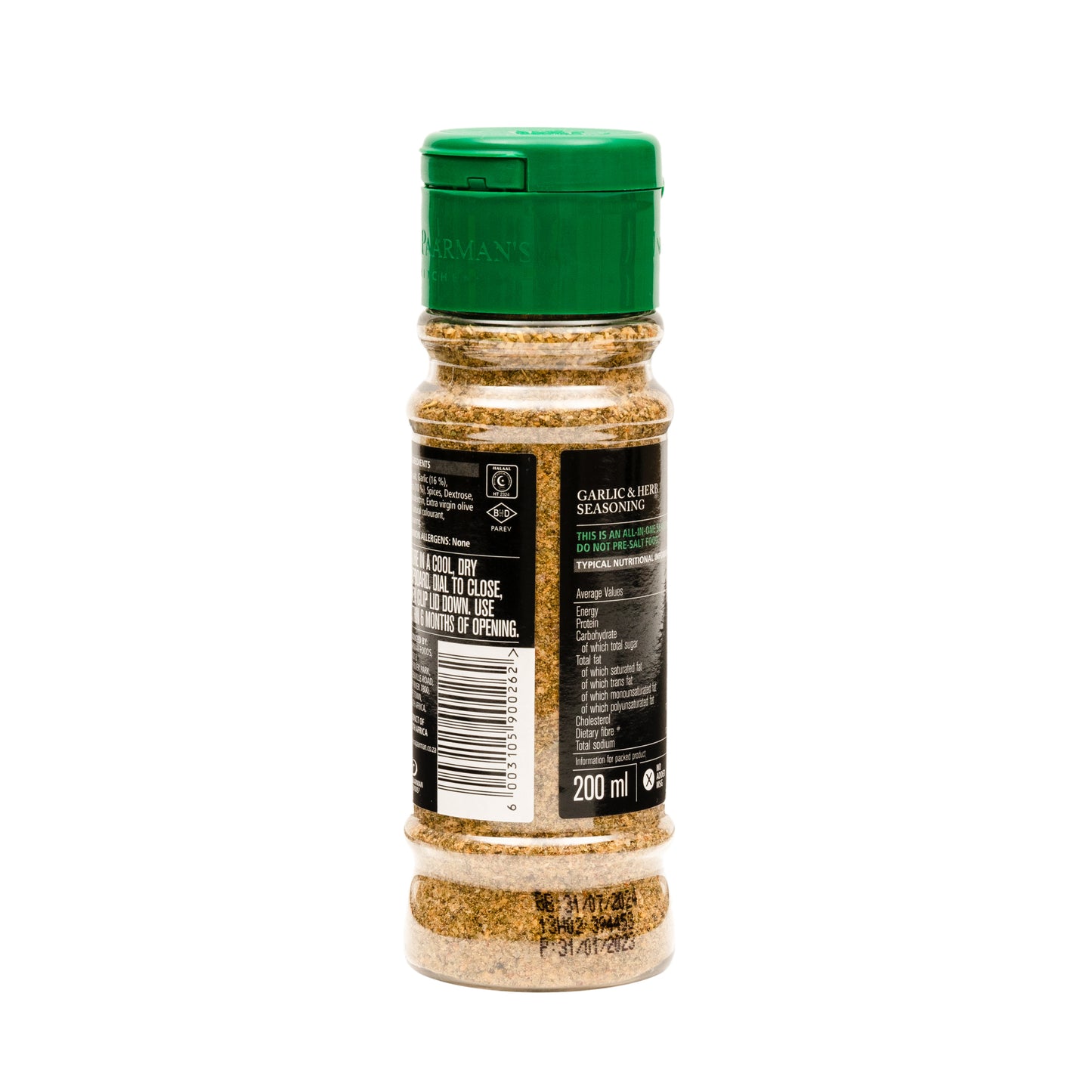 Ina Paarman All-In-One Garlic & Herb Seasoning 200ml