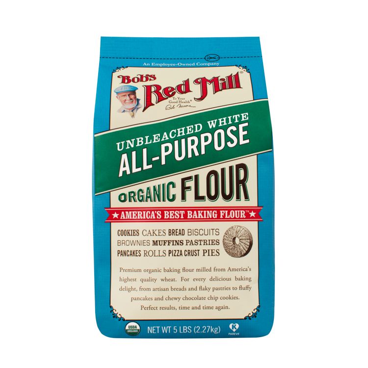 Bob's Red Mill Organic Unbleached All Purpose White Flour, 2.27 Kg