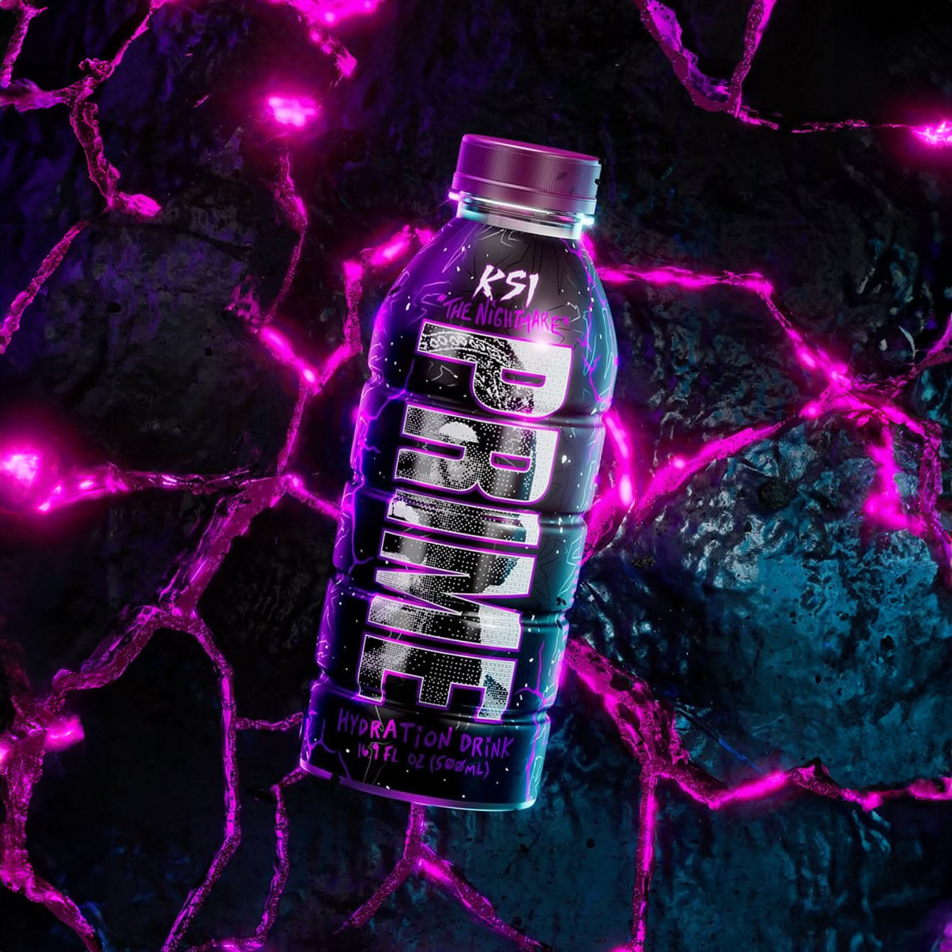 Prime KSI Nightmare Hydration Drink 500ml