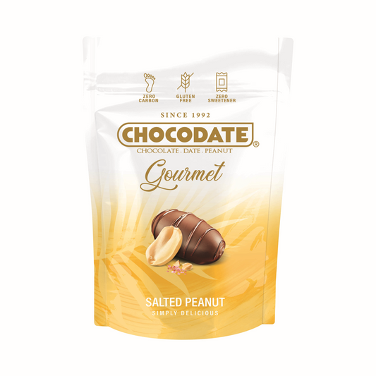 Chocodate Gourmet Salted Peanut, Gluten Free 150gm