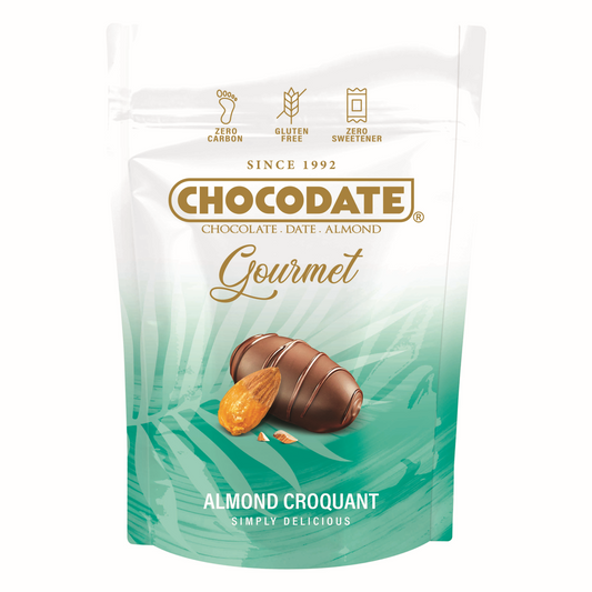 Chocodate Gourmet Almond Croquant, Gluten Free 150gm