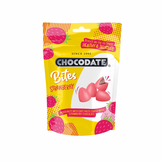 Chocodate Bites Strawberry Chocolate 33gm