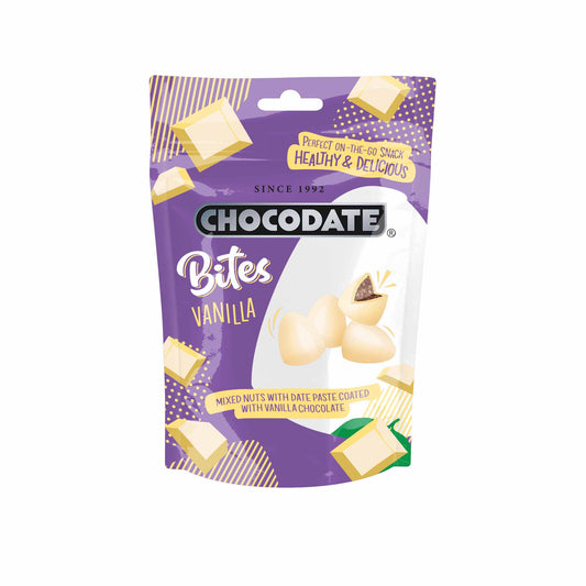 Chocodate Bites Vanilla Chocolate 33gm