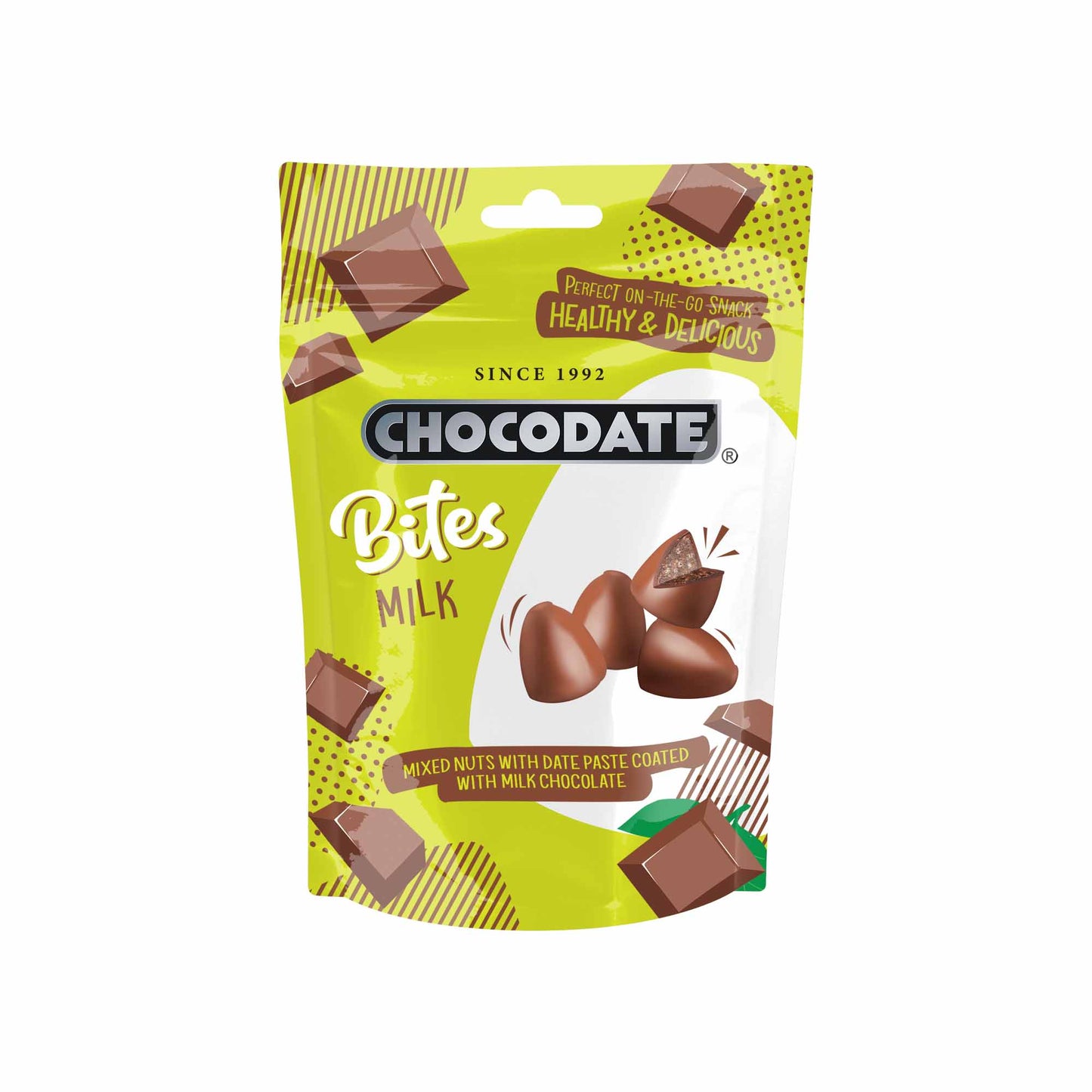 Chocodate Bites Mixed Nuts with Milk Chocolate 33gm