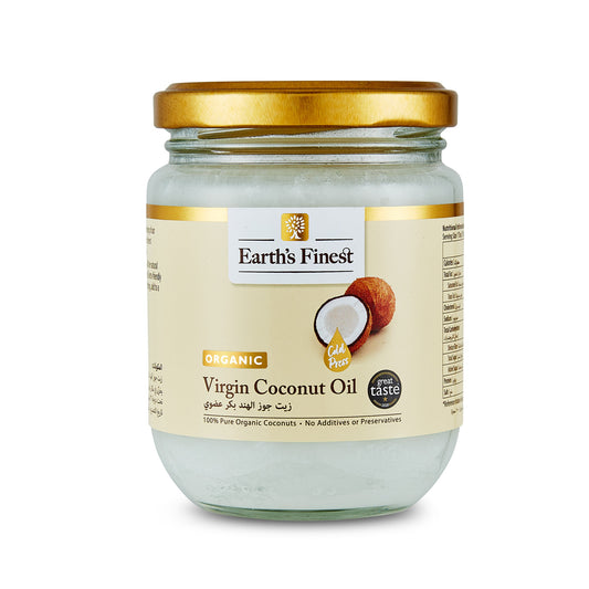 Earth's Finest Organic Virgin Coconut Oil 200ml