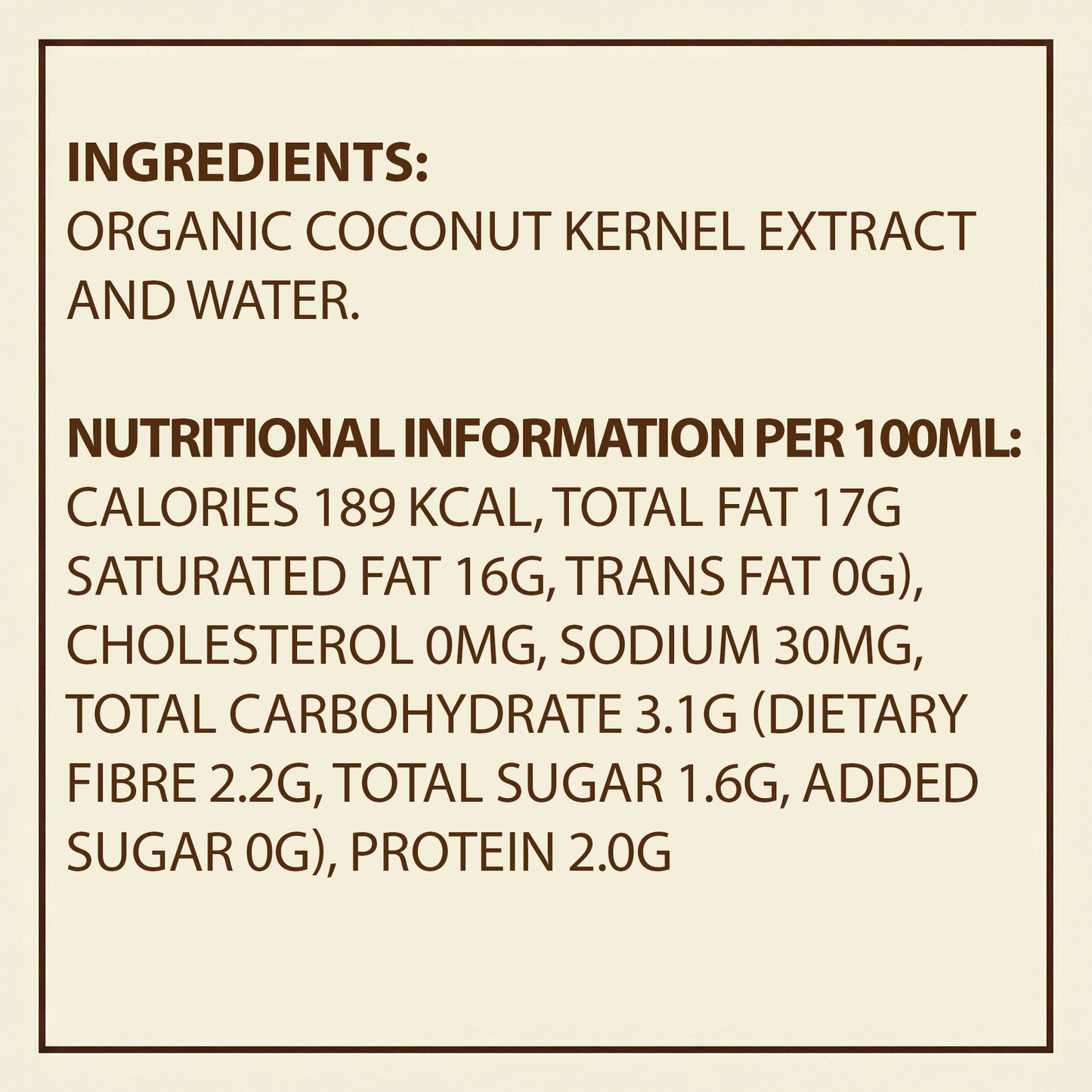 Earth's Finest Organic Coconut Milk 400ml