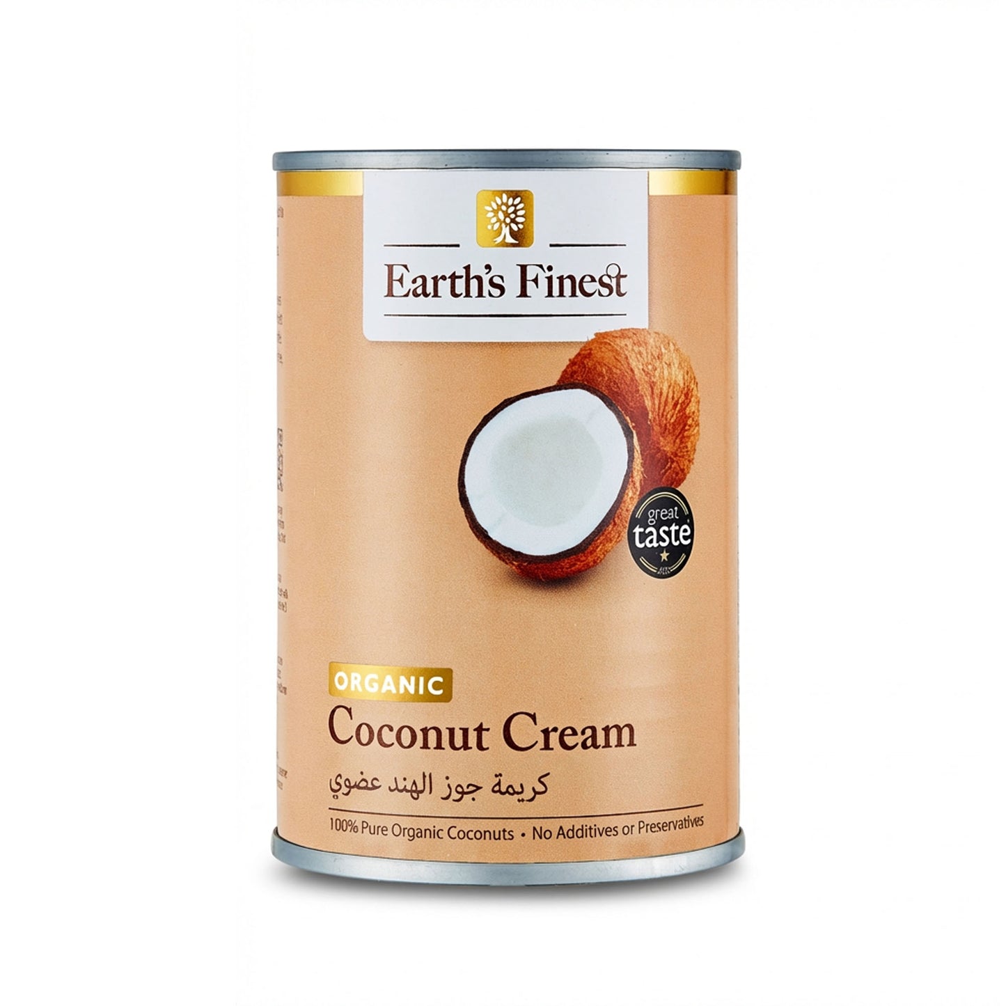 Earth's Finest Organic Coconut Cream 400ml