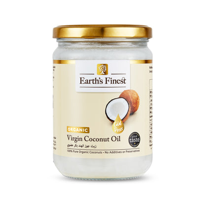Earth's Finest Organic Virgin Coconut Oil 500ml