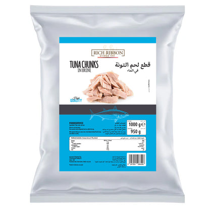 Rich Ribbon Tuna Chunks in Brine 1Kg