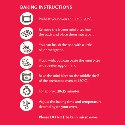 Feli's Kitchen Frozen Cheese & Spinach Bites 800g