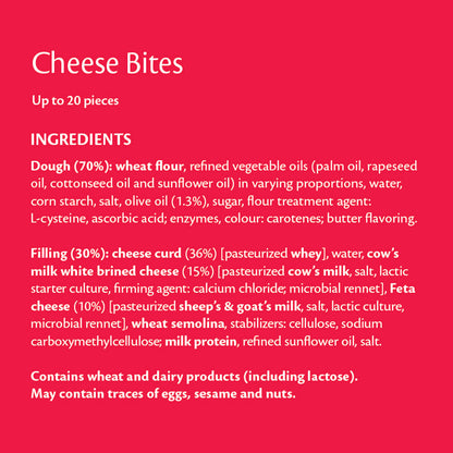 Feli's Kitchen Frozen Cheese Bites 800g