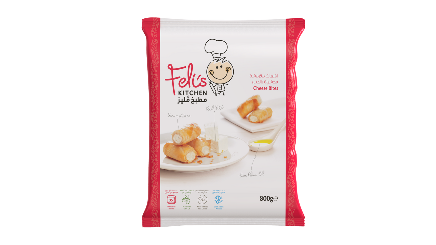 Feli's Kitchen Frozen Cheese Bites 800g