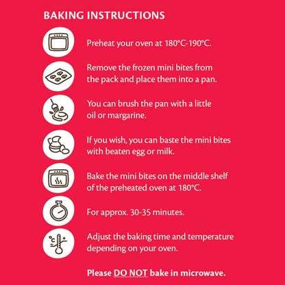 Feli's Kitchen Frozen Cheese & Spinach Rolls 600g