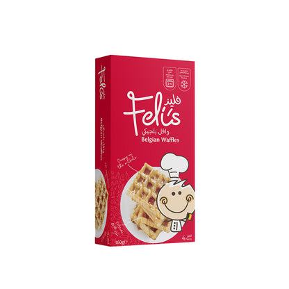 Feli's Kitchen Frozen Belgian Waffles 160g