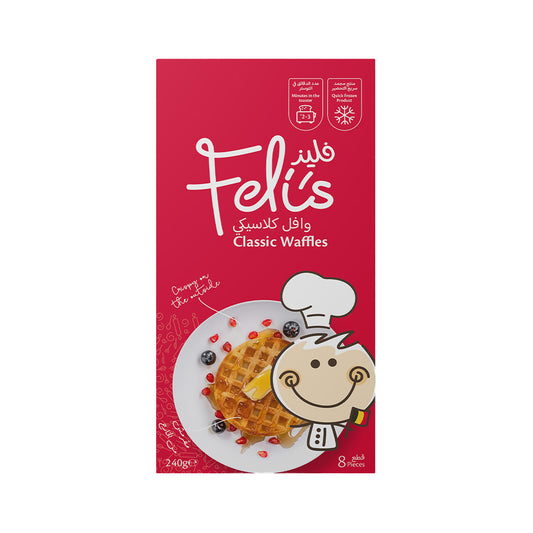 Feli's Kitchen Frozen Classic Waffles 240g