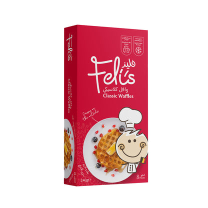Feli's Kitchen Frozen Classic Waffles 240g