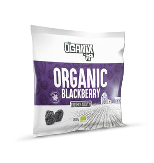 Oganix by FadeFit Organic Blackberry, Freshly Frozen 300gm