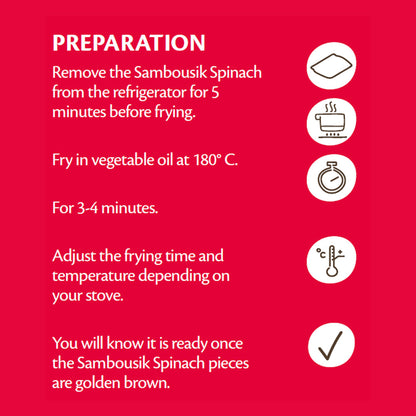 Feli's Kitchen Frozen Spinach Sambousik 250g