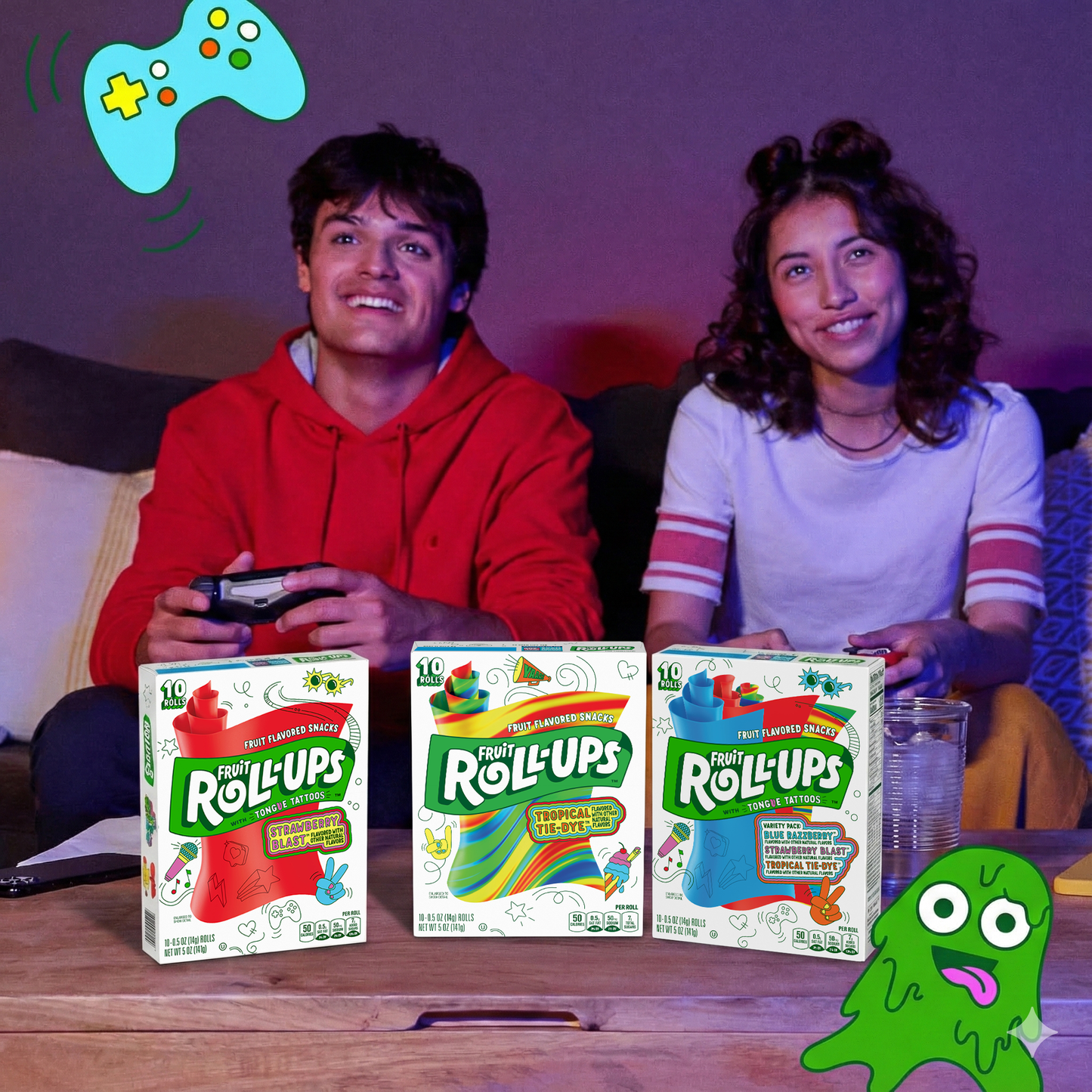 Fruit Rollup Strawberry Blast 141g