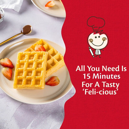 Feli's Kitchen Frozen Belgian Waffles 160g