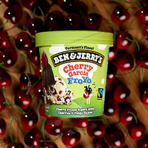 Ben & Jerry's Frozen Yogurt Cherry Garcia 473ml