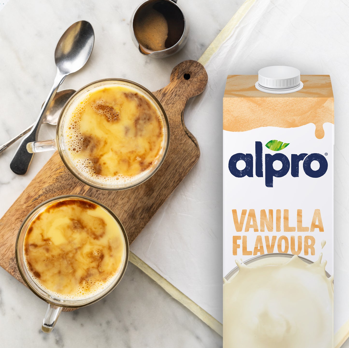 Alpro Soya Drink Vanilla (1l), 100% Plant Based And Dairy Free, Suitable For Vegans, Naturally Free From Lactose, Rich In Nutrients