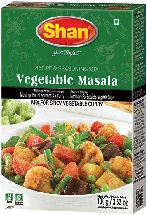 Shan Vegetable Recipe & Masala Mix 100gm