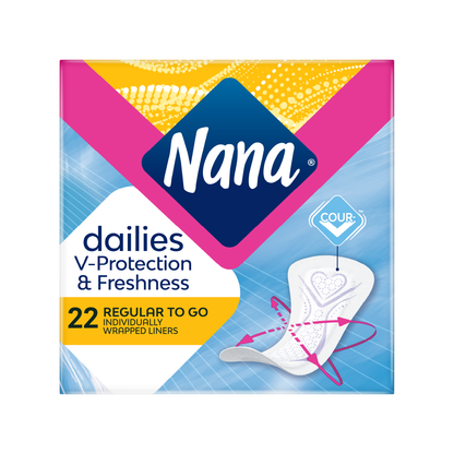 Nana Panty Liners Normal Wrapped (22pcs)
