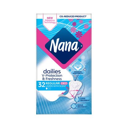 Nana Panty Liners Normal Scented (32pcs)