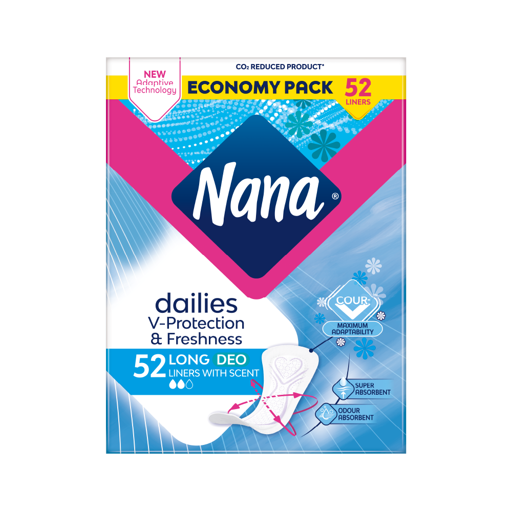 Nana Panty Liners Duo Super Scented (52pcs)