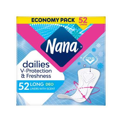 Nana Panty Liners Duo Super Scented (52pcs)