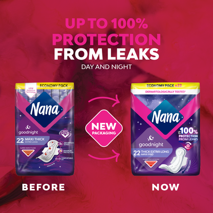 Nana Maxi Night Wings (22pcs)