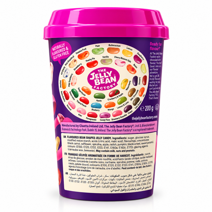 The Jelly Bean Factory 36 Mix Gourmet Flavors Jellybeans, Cup - 200g