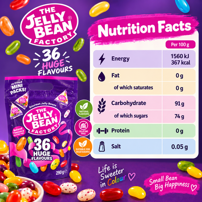 The Jelly Bean Factory Sharing Bag - 290g
