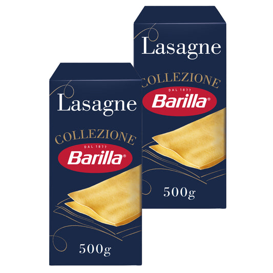 Barilla Collezione Pasta Lasagne Semola 500g x 2