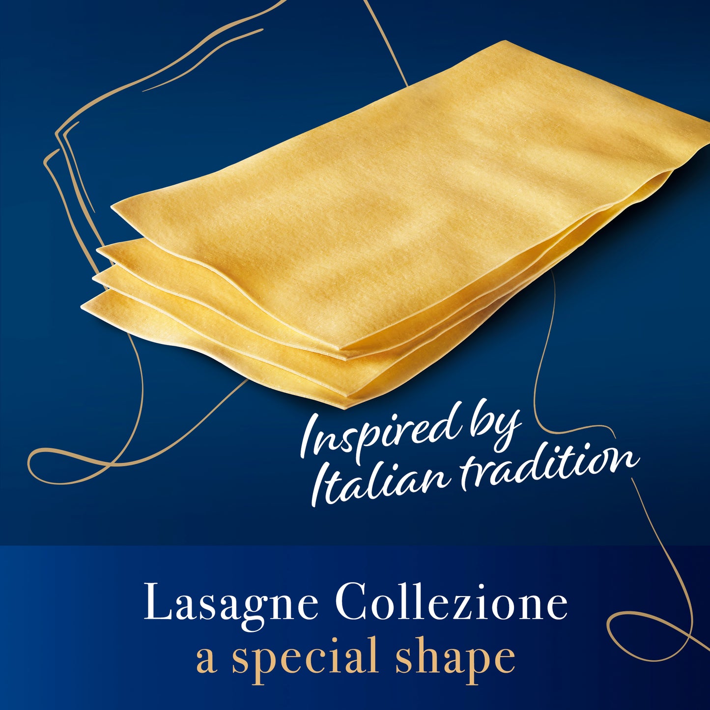 Barilla Collezione Pasta Lasagne Semola 500g x 2