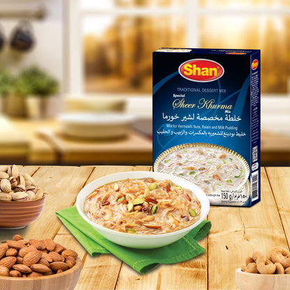 Shan Special Sheer Khurma Traditional Dessert Mix 150gm(Twin Pack) - Promo