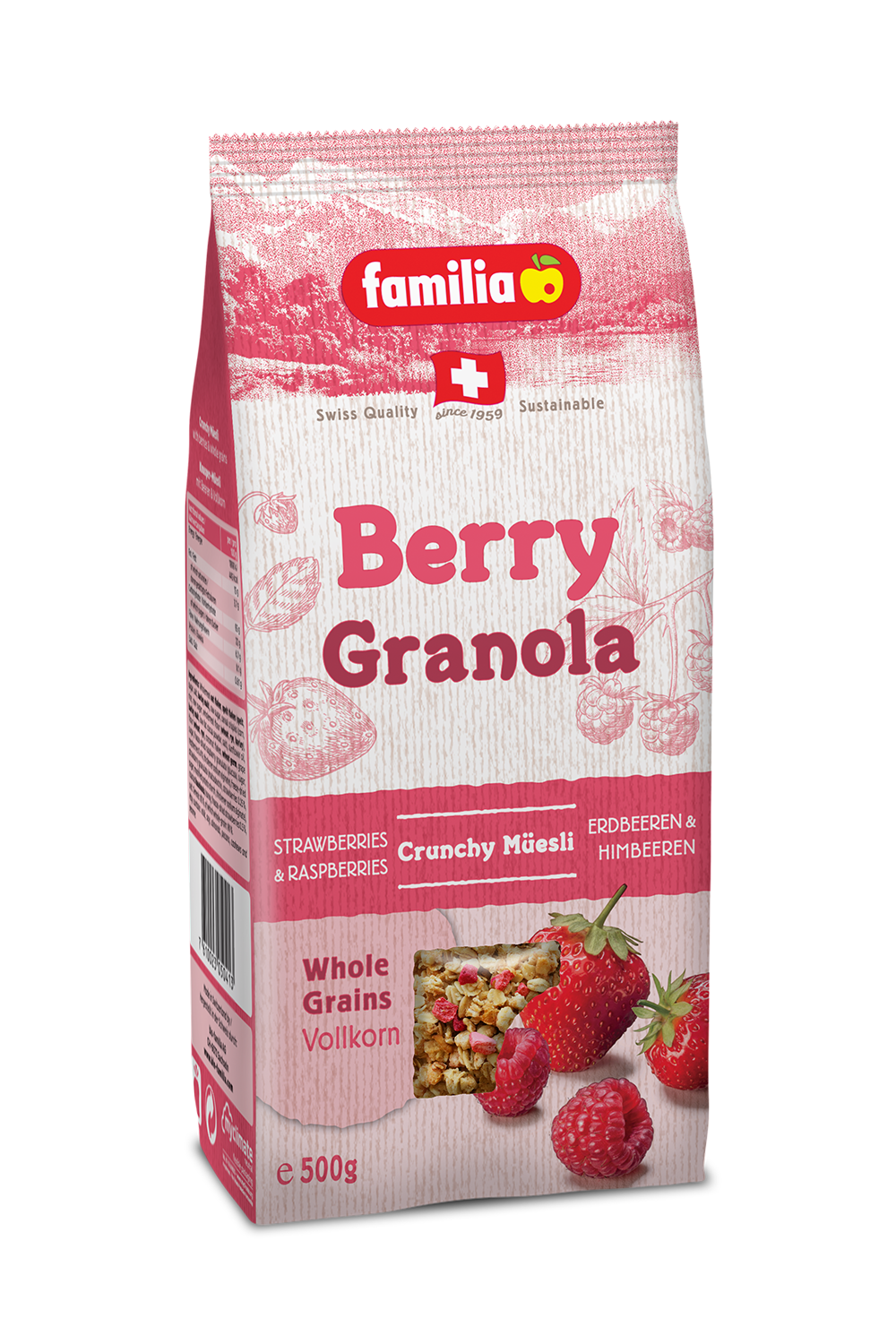 Familia Berry Granola Cereal Crunch 500g