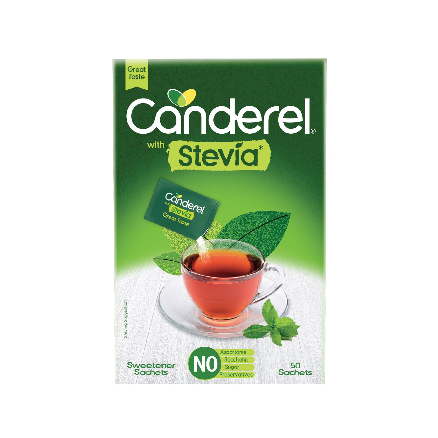 Canderel Stevia 50 Sachets
