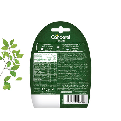 Canderel With Stevia 100 Tabs - 8.5g