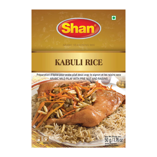 Shan Kabuli Rice Arabic Seasoning Mix 70gm