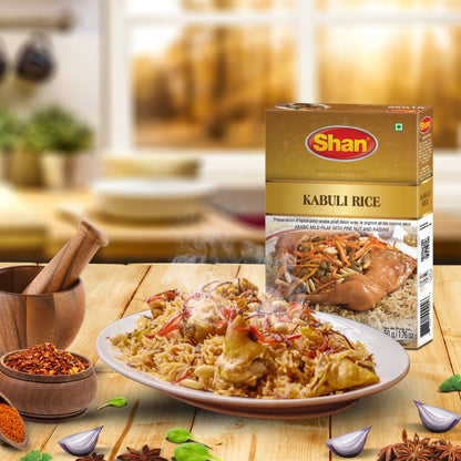 Shan Kabuli Rice Arabic Seasoning Mix 70gm