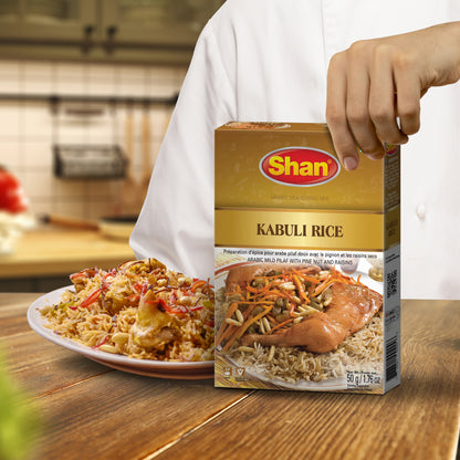 Shan Kabuli Rice Arabic Seasoning Mix 70gm