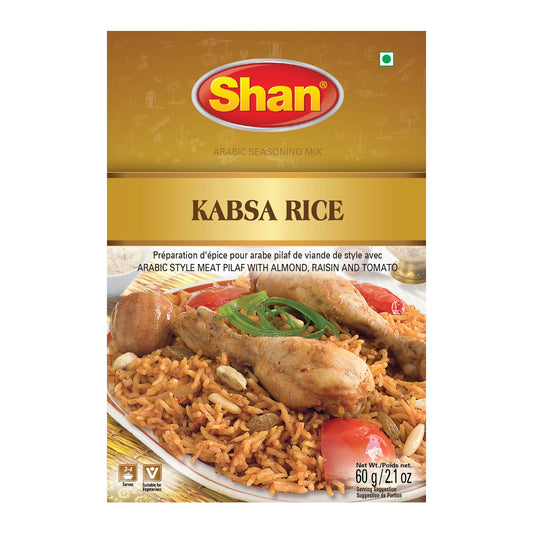 Shan Kabsa Rice Arabic Seasoning Mix 60gm