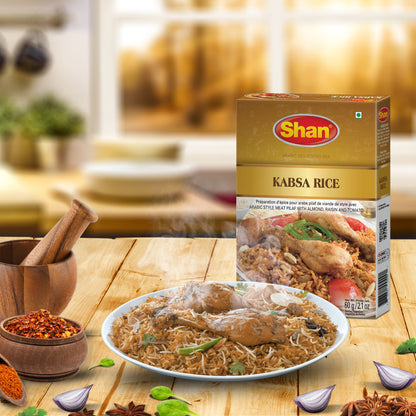 Shan Kabsa Rice Arabic Seasoning Mix 60gm