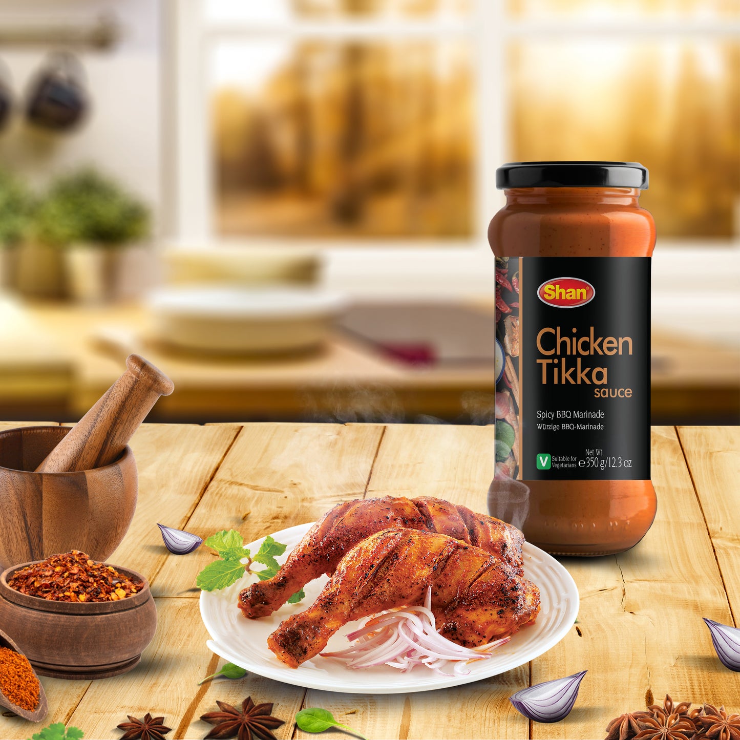 Shan Chicken Tikka Sauce 350gm