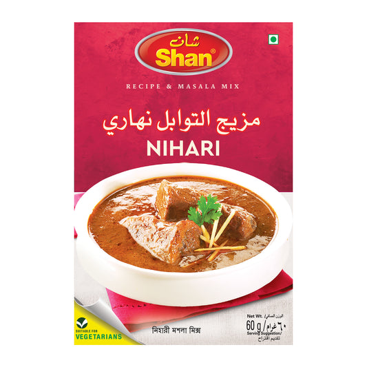 Shan Nihari Recipe & Masala Mix 60gm