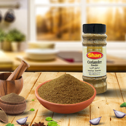 Shan Coriander Powder 135gm - Bottle